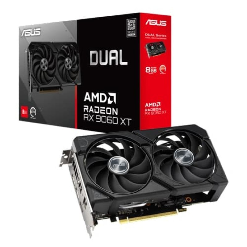 ASUS Dual RX 9060 XT 8GB ASUS Dual RX 9060 XT 8GB